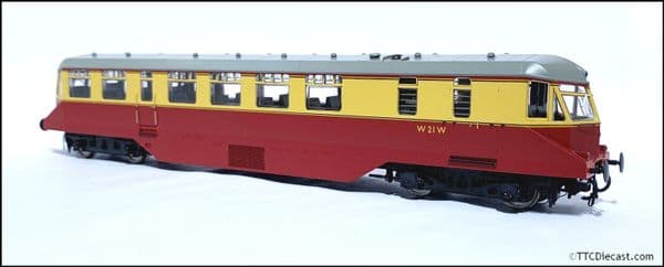 Heljan 19403 GWR Railcar BR crimson/cream (grey roof) OO Gauge
